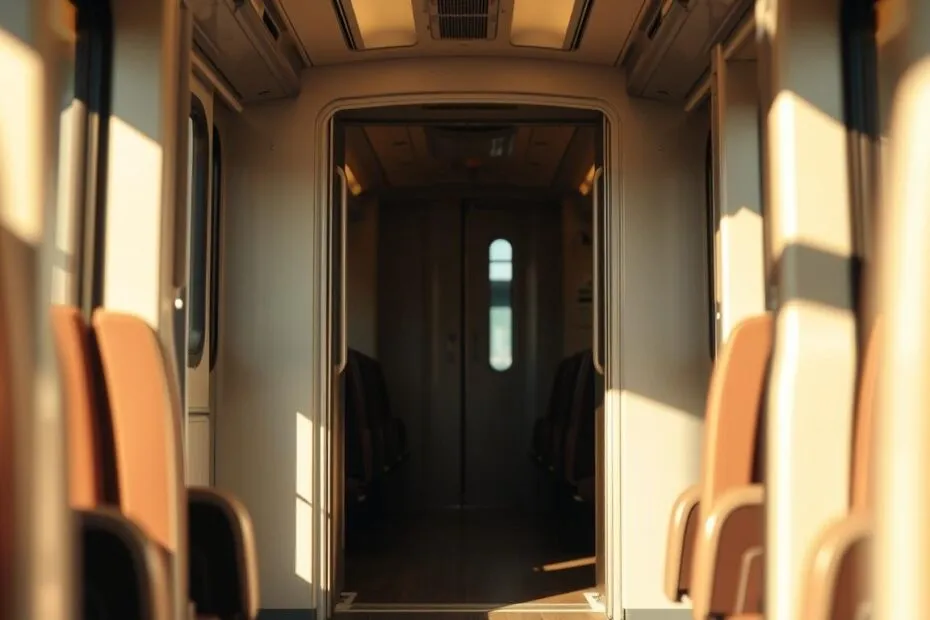 Rodzaje drzwi w polskich pociągach przycisk klamka