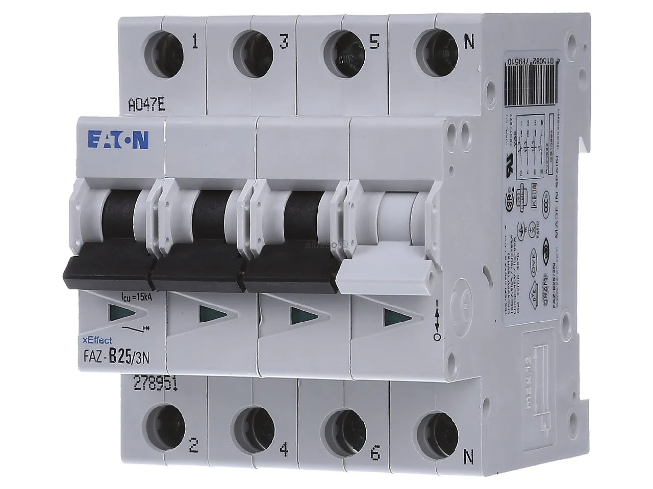 bezpiecznik nadprądowy B25