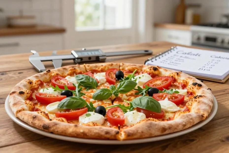 por&oacute;wnanie kaloryczności pizza mrożona domowa pizzeria