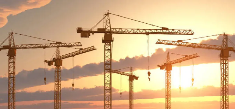 rodzaje żurawi budowlanych