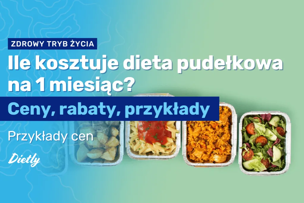 koszt miesięczny catering dietetyczny infografika