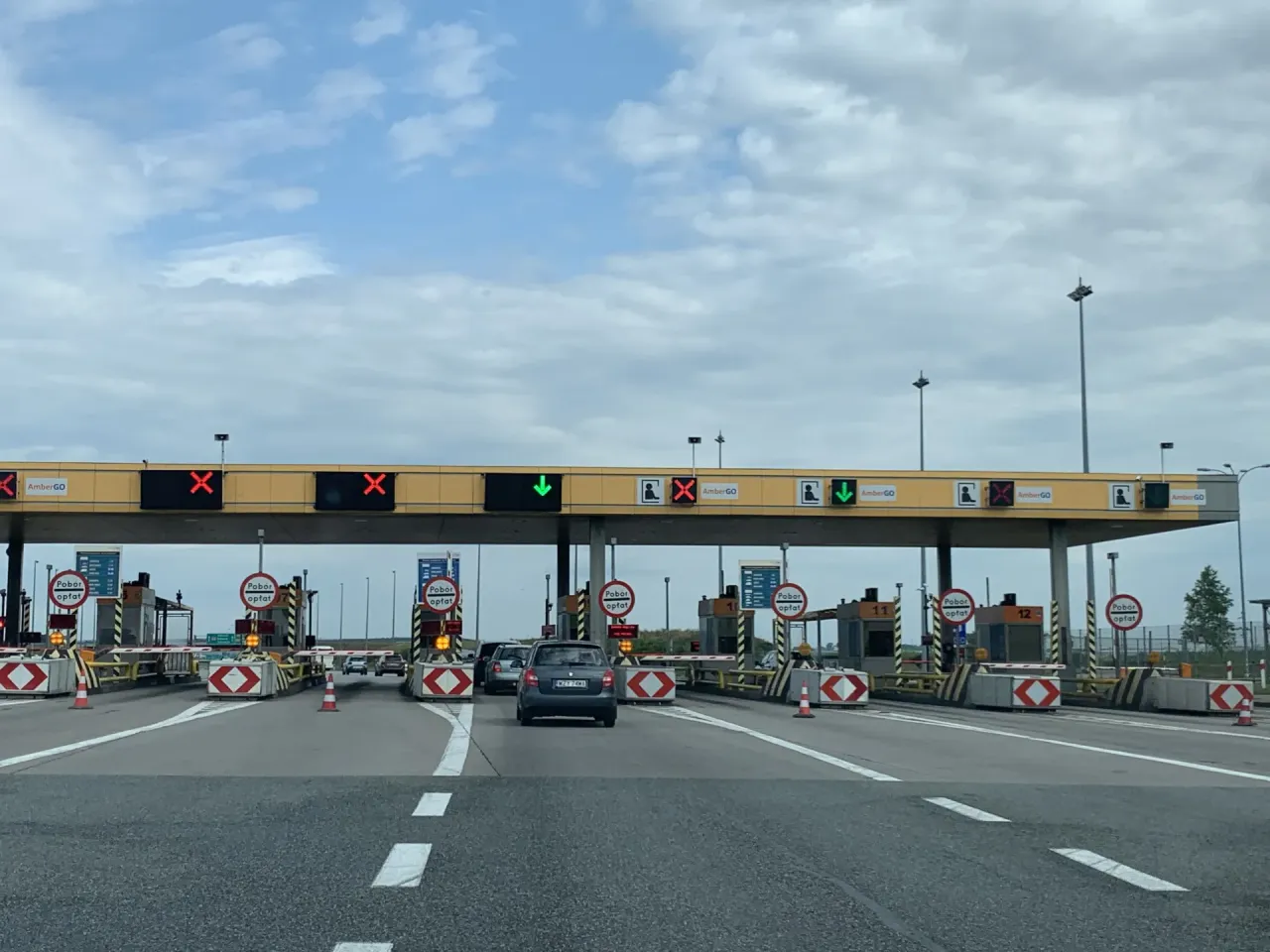 bramka autostradowa francja problem