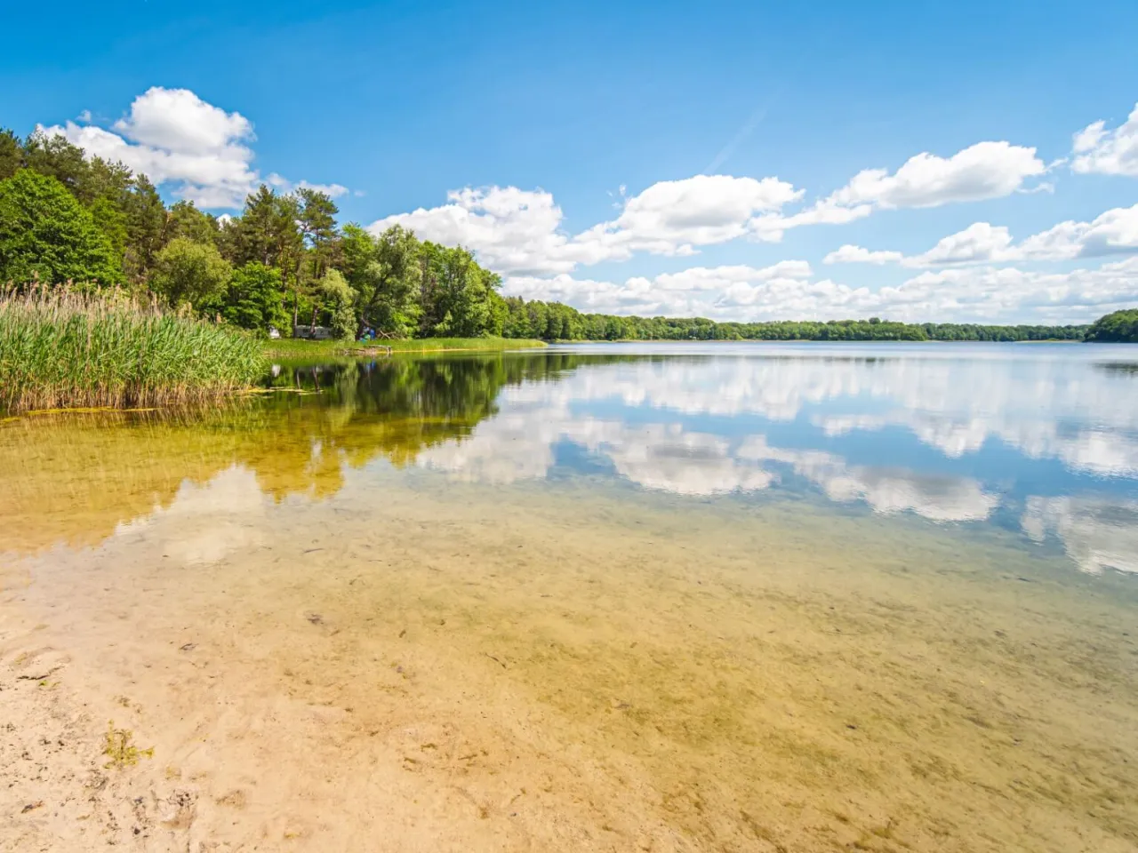 Jezioro Drawsko zachodniopomorskie krajobraz