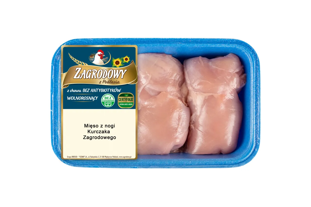 surowe podudzie z kurczaka waga