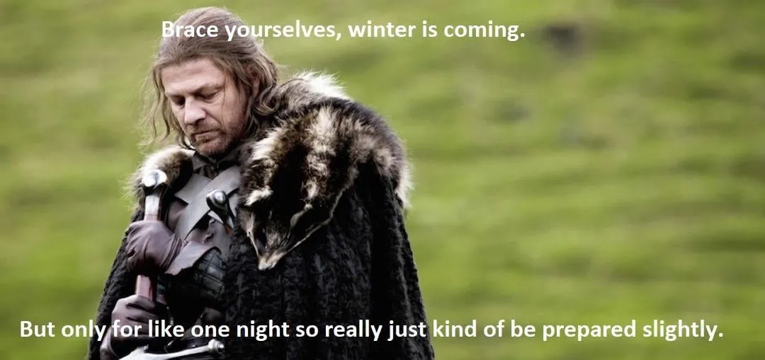 mem brace yourselves winter is coming