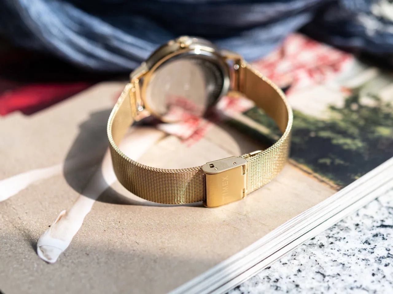 Zegarek damski Timex bransoleta i pasek