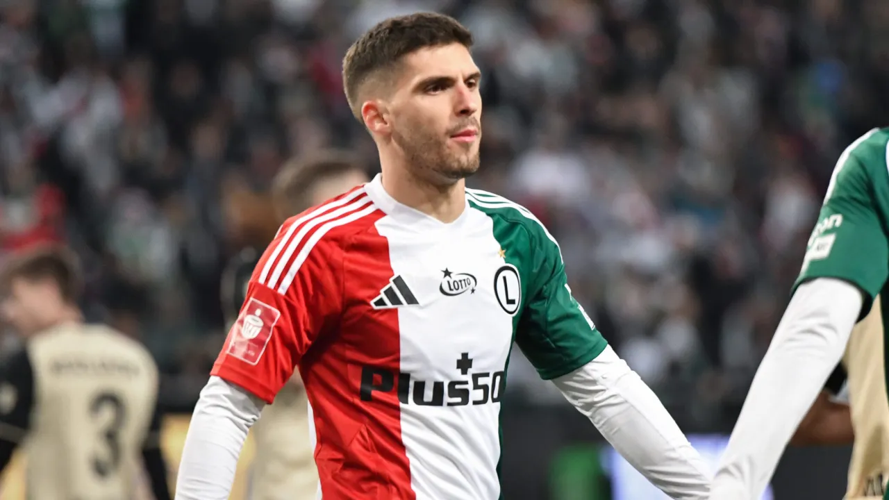 R&uacute;ben Vinagre Legia Warszawa piłkarz