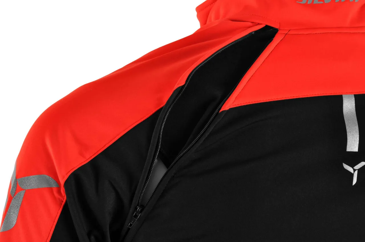 kurtka narciarska biegowa softshell hybryda