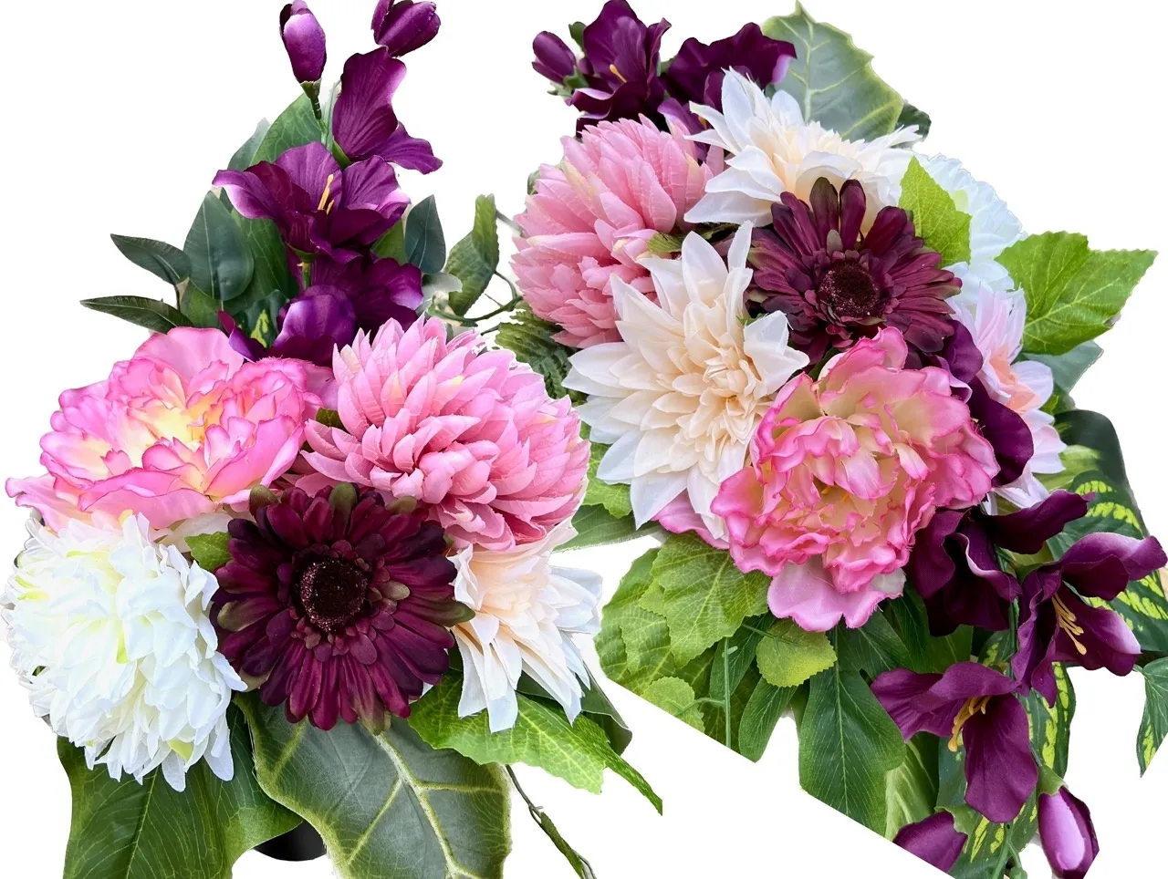 kwiaty na cmentarz jesień, kwiaty na cmentarz wiosna, sztuczne kwiaty na gr&oacute;b