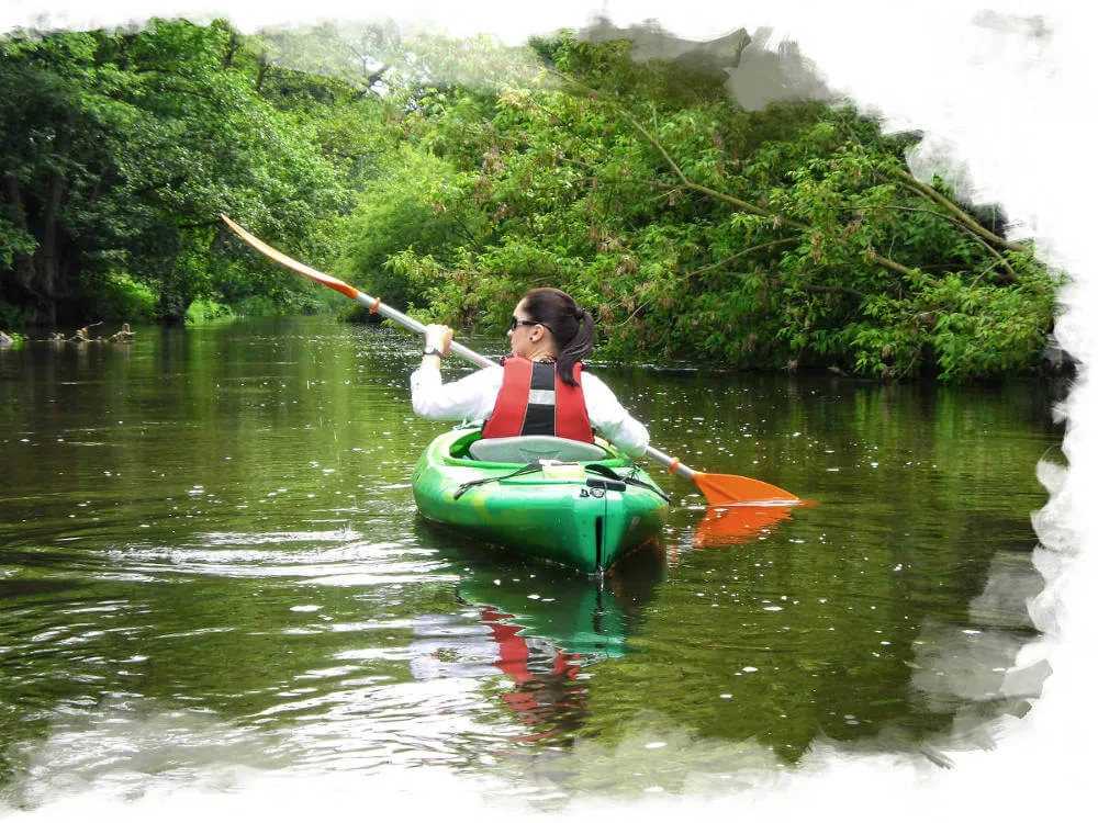 spływ kajakowy Wełna Rogoźno krajobrazy