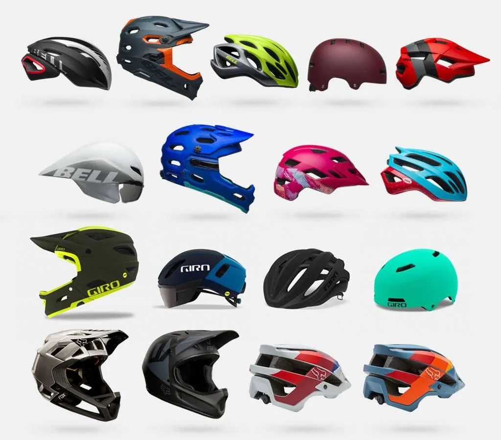 r&oacute;żne typy kask&oacute;w g&oacute;rskich por&oacute;wnanie