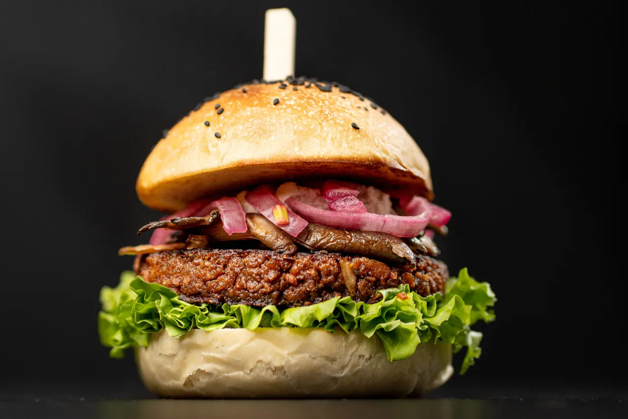 hamburger vegano perfetto non si sfalda