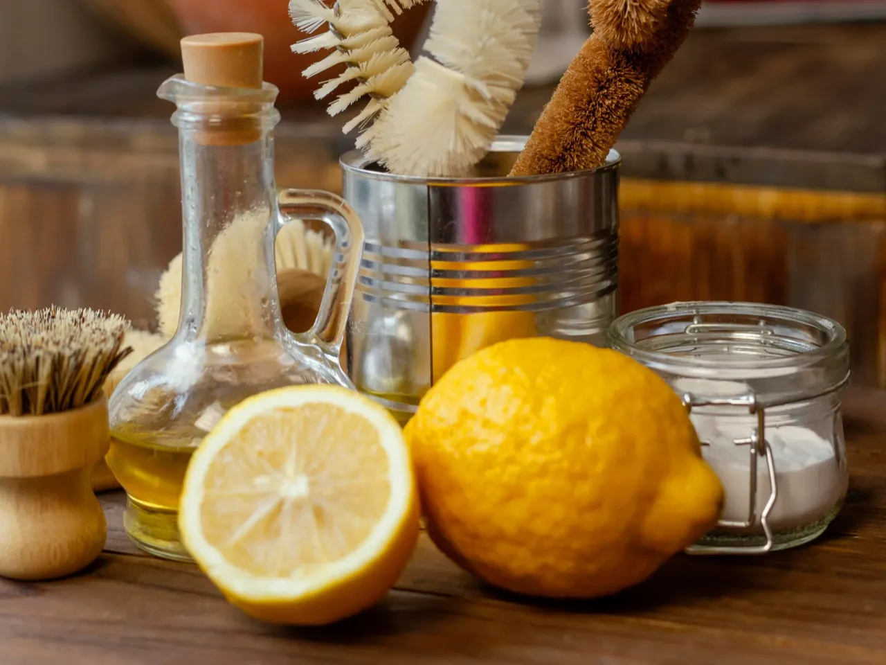 domowe sposoby zmywanie lakieru cytryna ocet