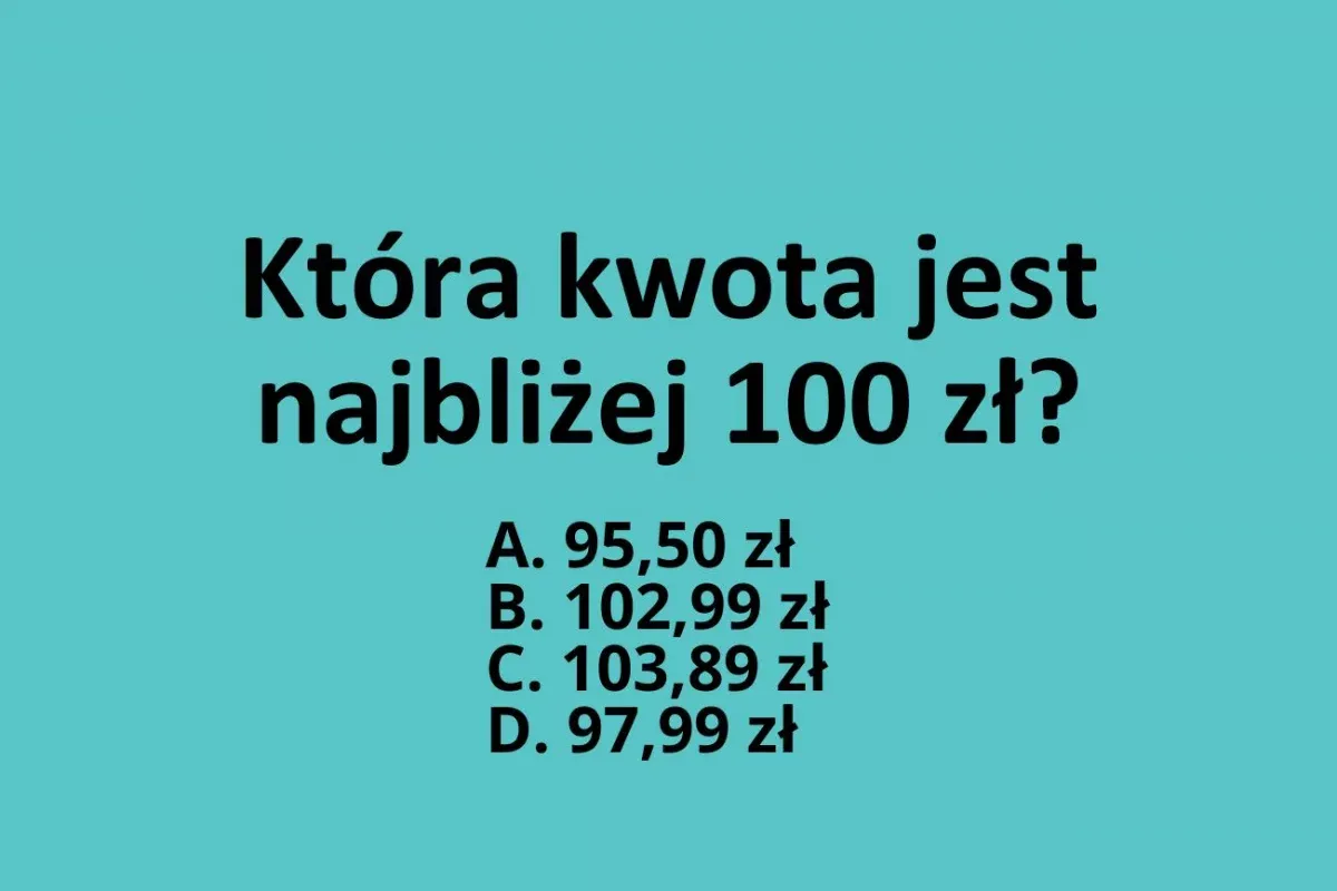 zagadka 100 zł schemat rozwiązania