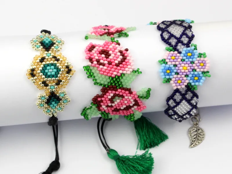 bransoletka Miyuki ścieg peyote