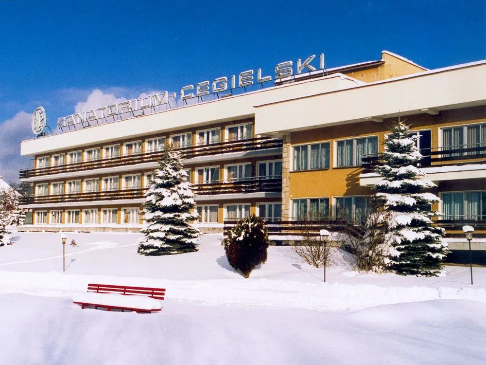 Sanatorium Cegielski Rabka-Zdrój widok zewnętrzny