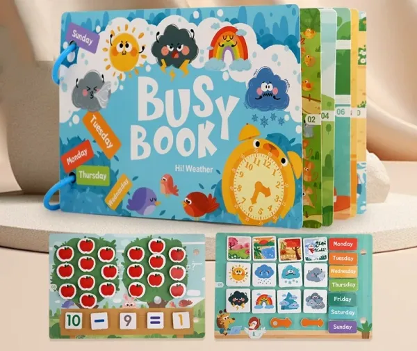 książeczki sensoryczne z rzepami dla r&oacute;żnych grup wiekowych