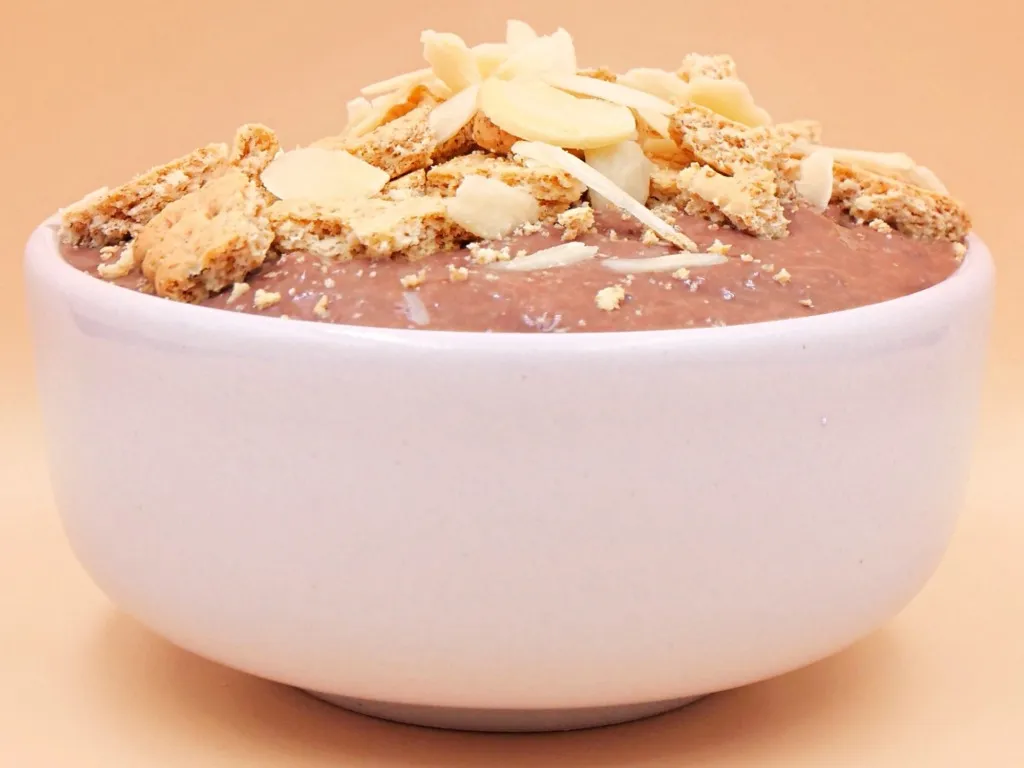 składniki na pudding proteinowy