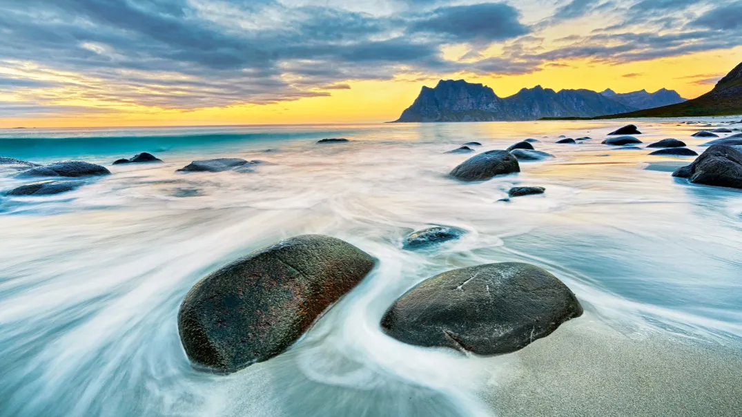 zdjęcie krajobrazu iphone siatka prosty horyzont