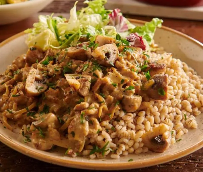 dania z mięsa mielonego i pieczarek