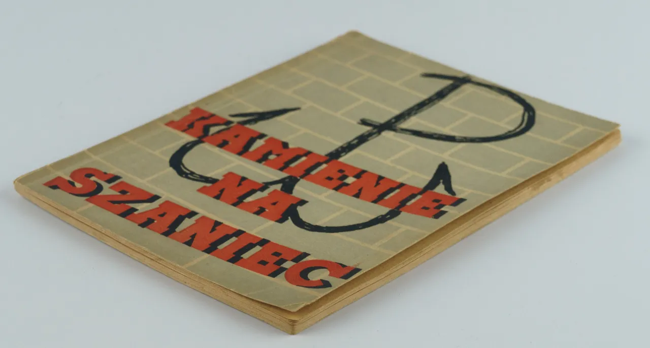 Kamienie na szaniec okładka pierwsze wydanie