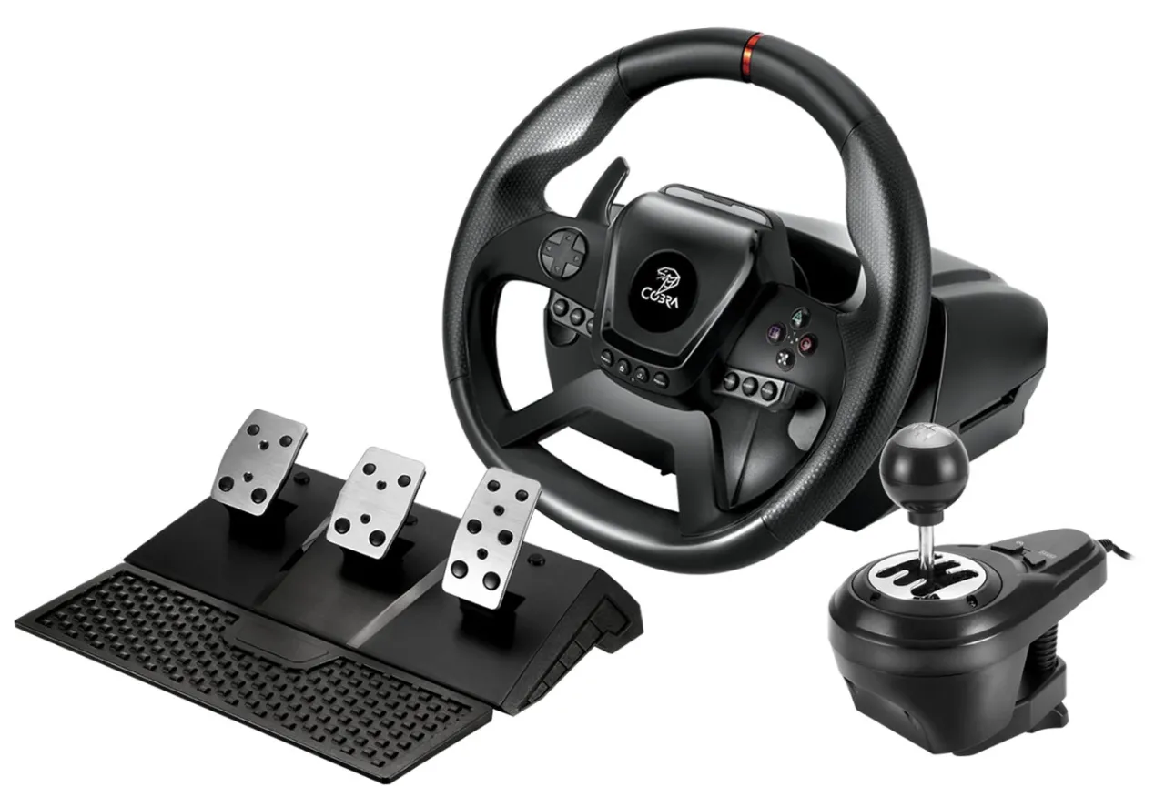 por&oacute;wnanie technologii force feedback kierownice