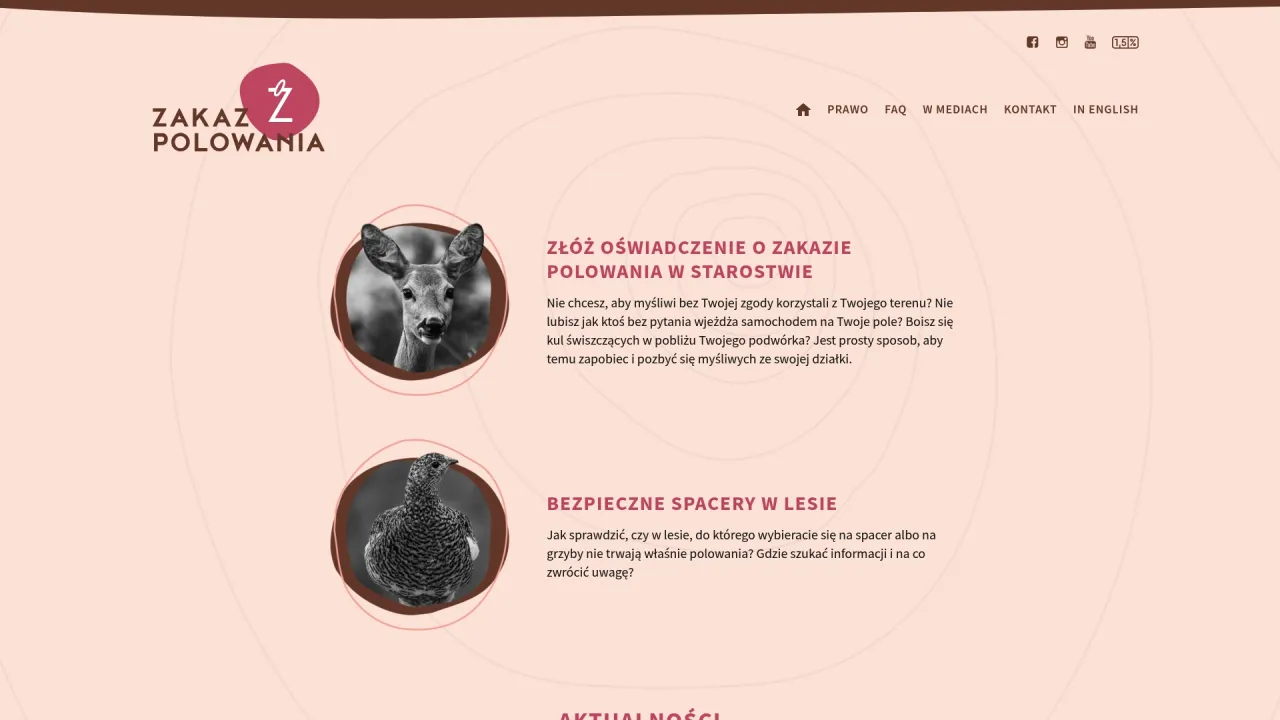 Zwierzęta w lesie i pytanie: czy myśliwy ma prawo wejść na teren prywatny? Dowiedz się, jak chronić swoją działkę.