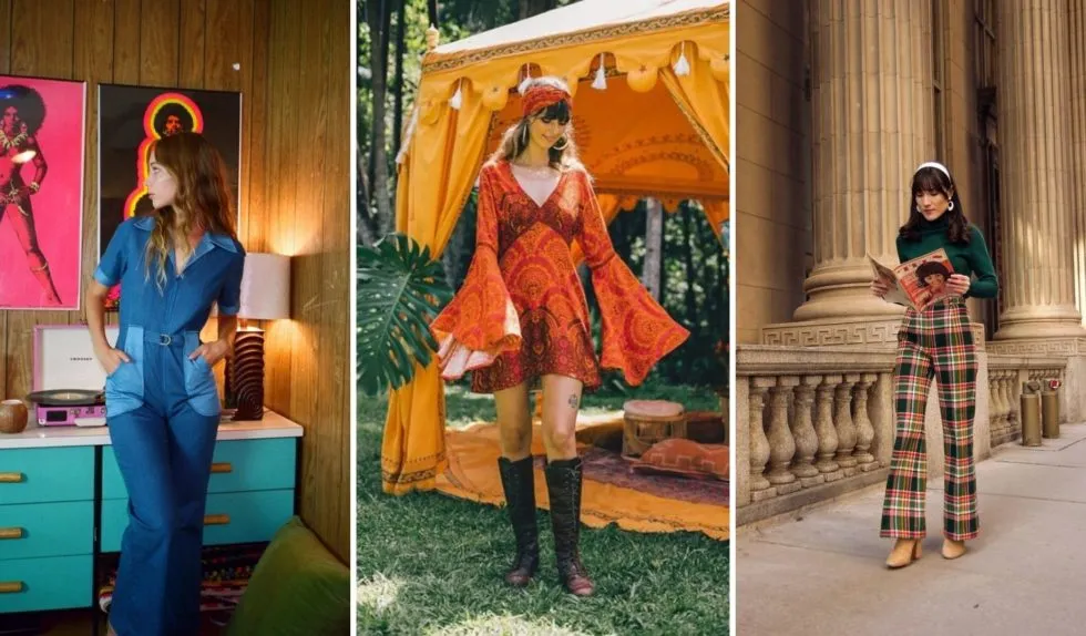 Moda damska lata 70 stylizacje