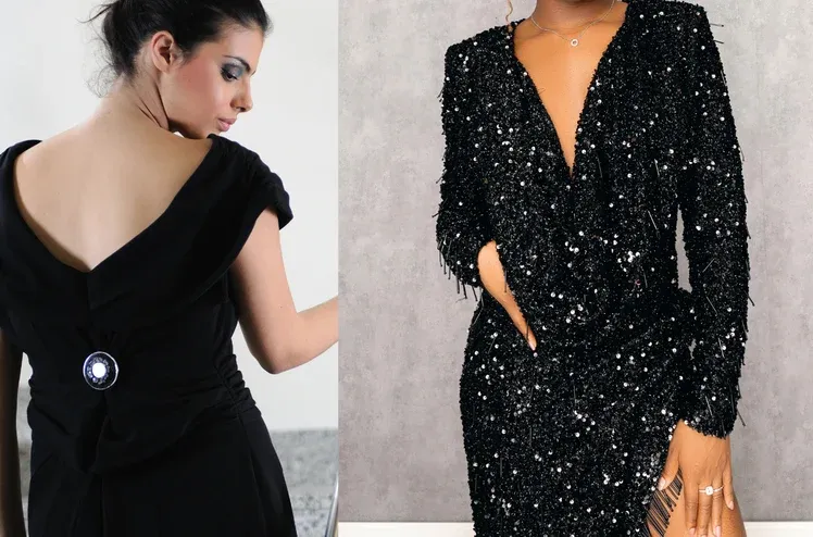 Andrzejkowe stylizacje kombinezon garnitur