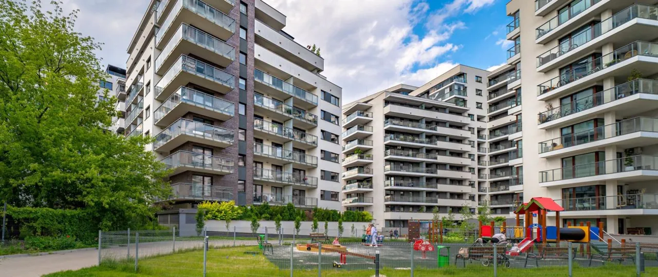 Nowoczesne osiedle mieszkaniowe spółdzielcze zmiany