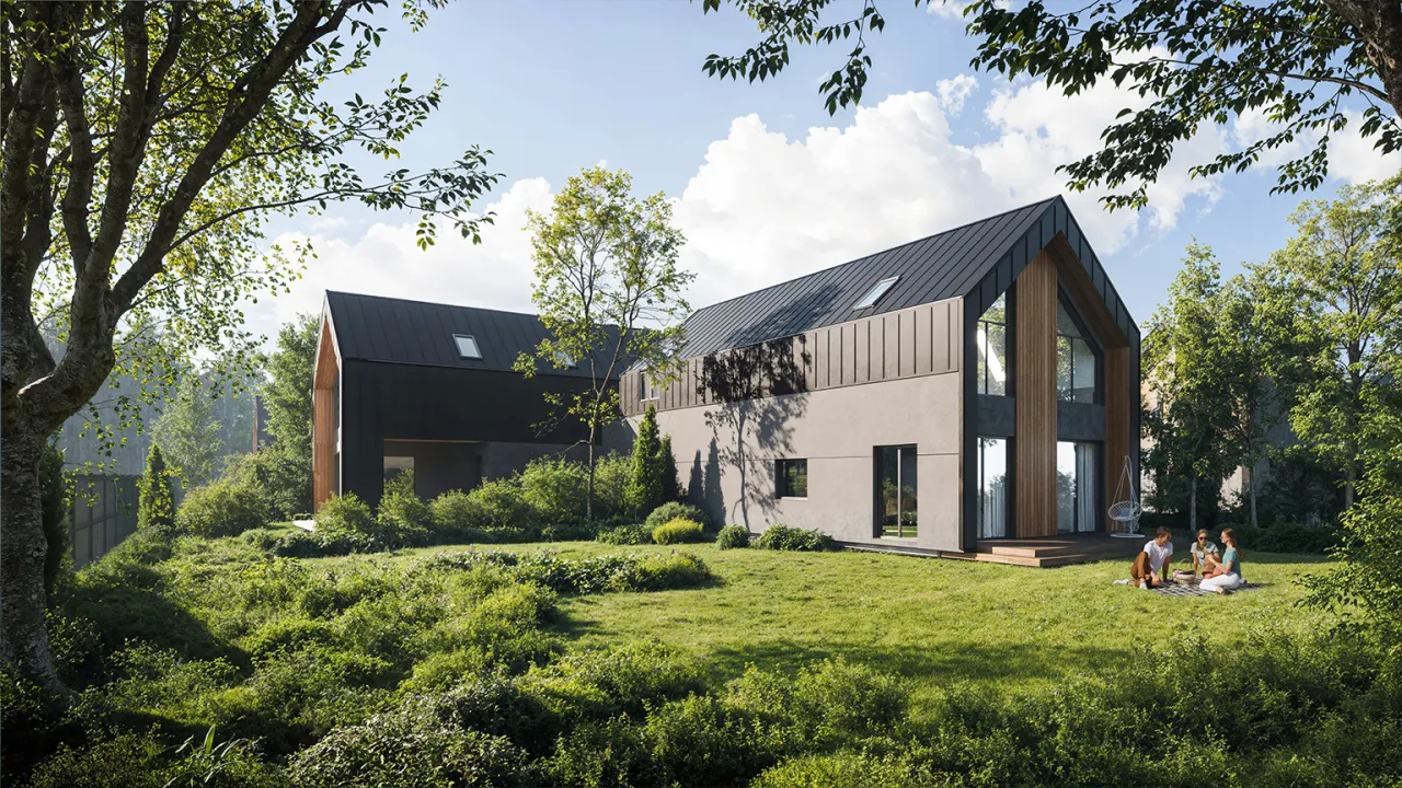 zalety domu drewnianego ekologia szybkość budowy