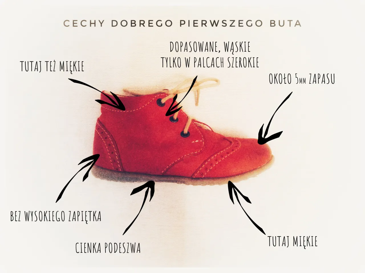 Cechy dobrego buta dla dwulatka