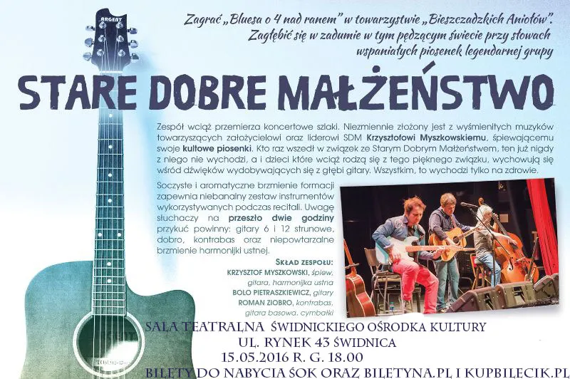 Stare Dobre Małżeństwo setlista przykładowa