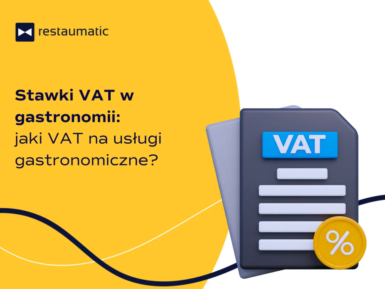 r&oacute;żne stawki VAT catering Polska infografika