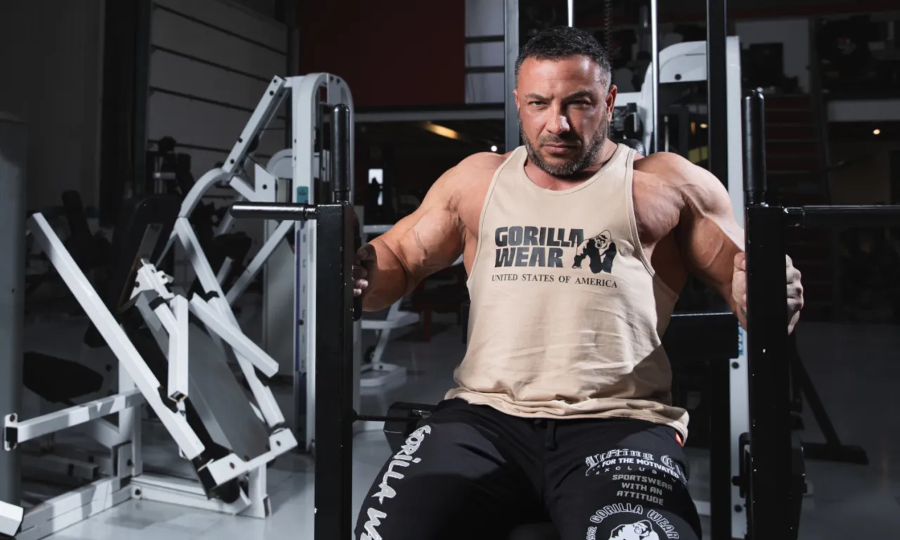 Herren Fitnessstudio Outfit