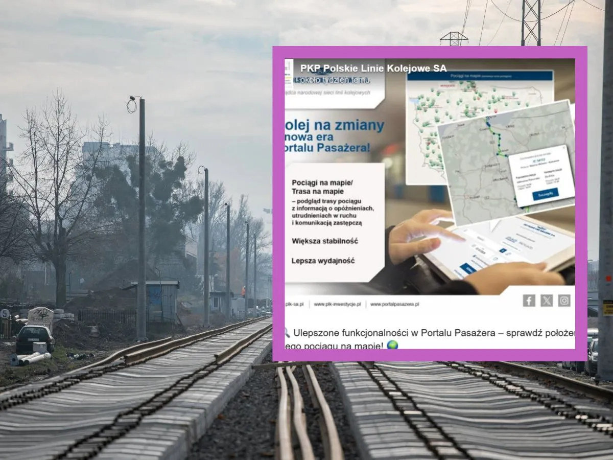 zrzut ekranu portal pasazera jak sprawdzić przystanki pociągu