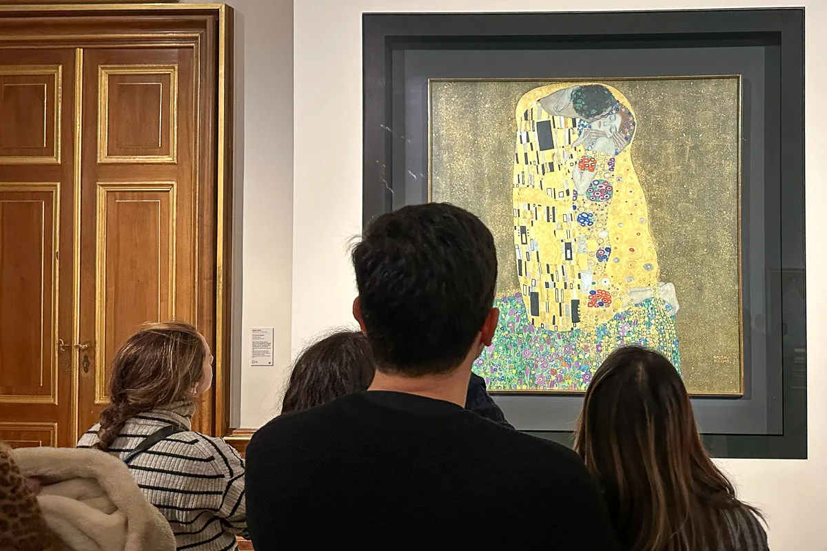 Belweder Wiedeń Pocałunek Klimta