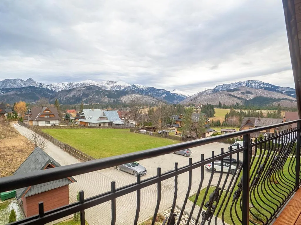 Apartament Wierchy Zakopane widok na Giewont taras