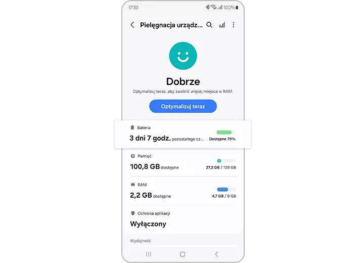 Samsung Galaxy A5 optymalizacja bateria