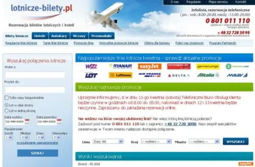 wyszukiwarka lotów grafika