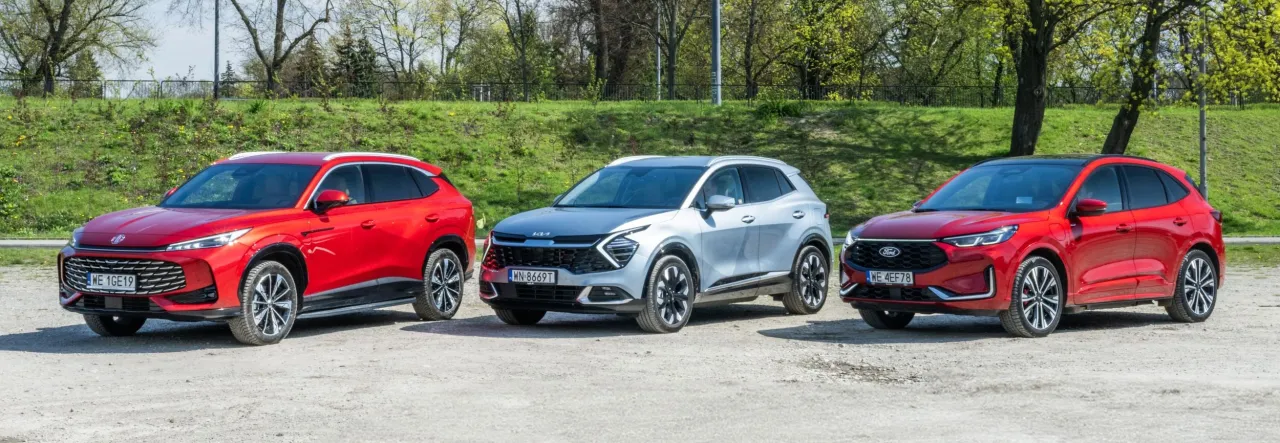 Ford Kuga Hyundai Tucson Kia Sportage porównanie wymiarów