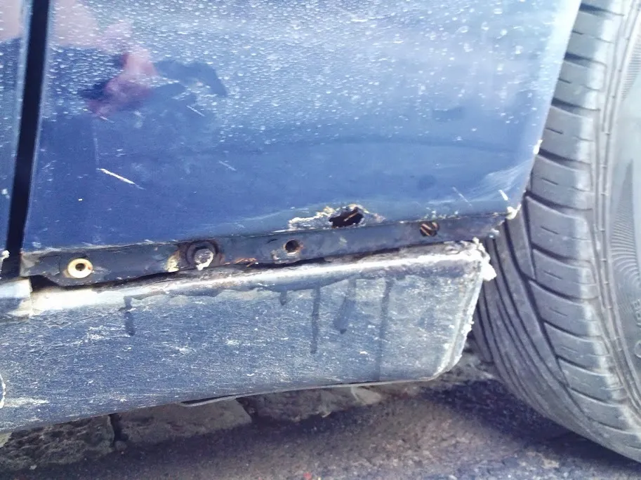 Mercedes W210 korozja typowe miejsca