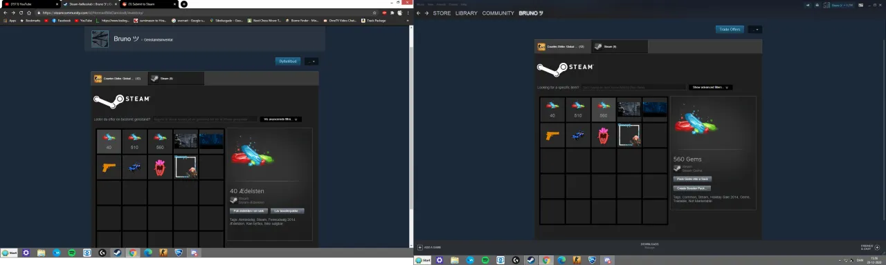Klejnoty Steam dają możliwość tworzenia paczek wzmacniających, które zawierają losowe przedmioty.