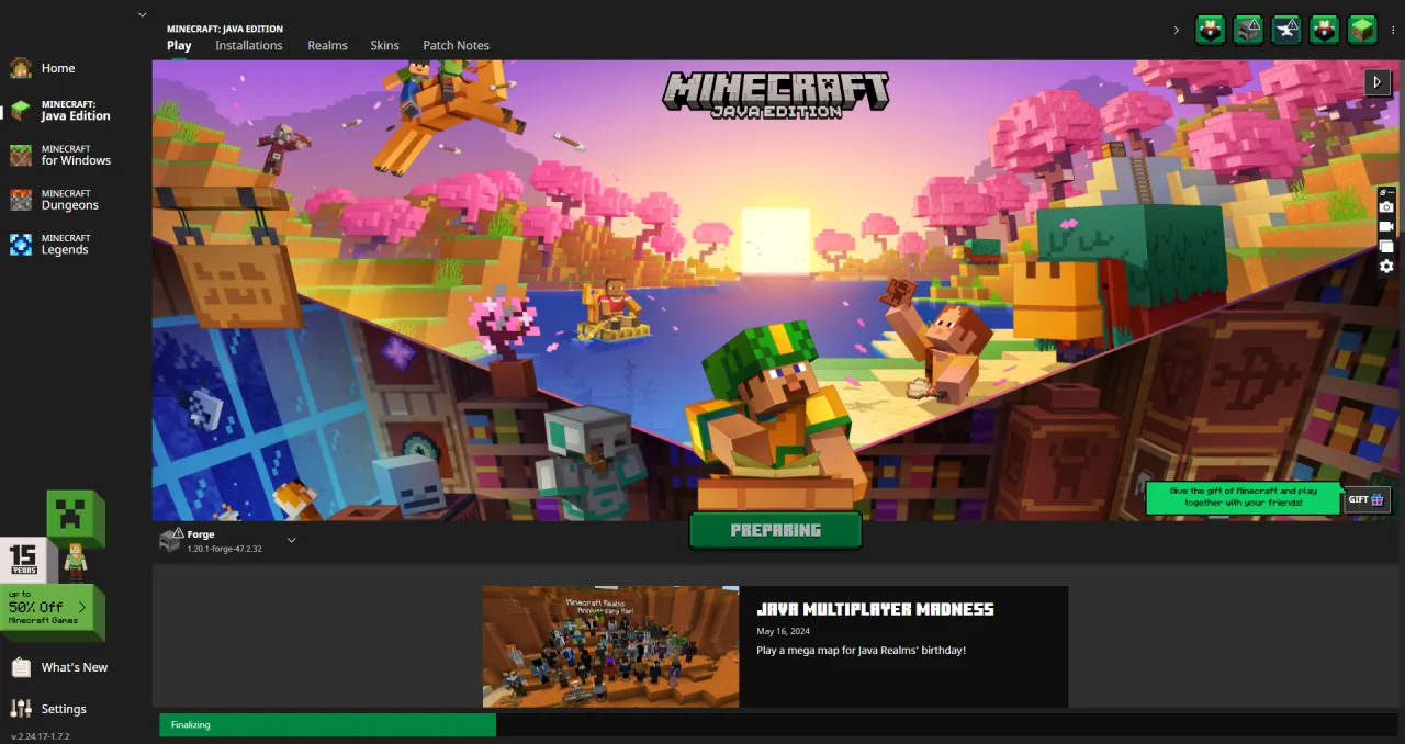 Instalacja mod&oacute;w Minecraft Java