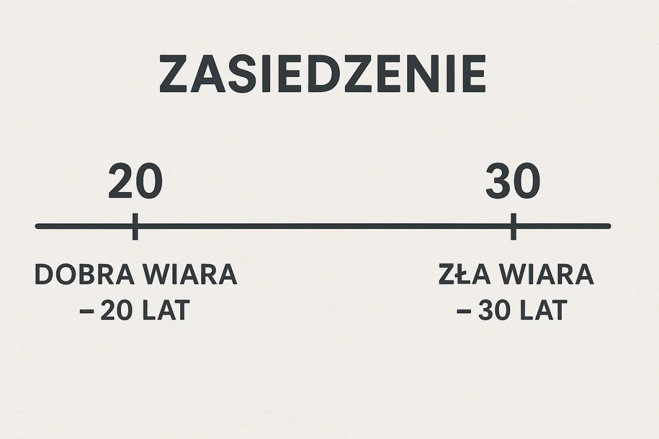 koszty sądowe zasiedzenie mapa geodeta