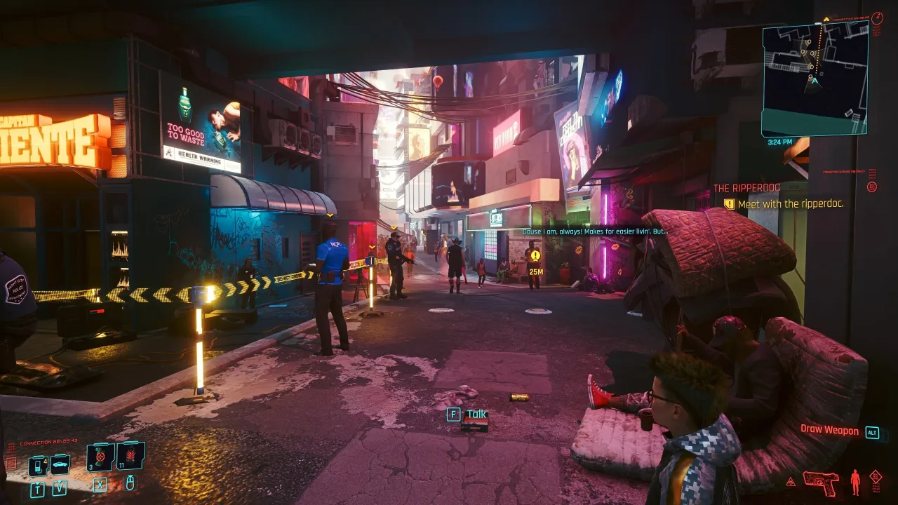 Przykłady modów graficznych i gameplayowych Cyberpunk 2077