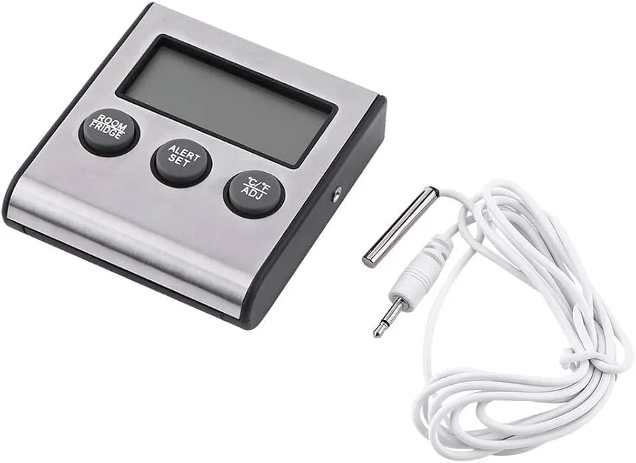 Termometr do zamrażarki z idealną temperaturą -18 stopni Celsjusza