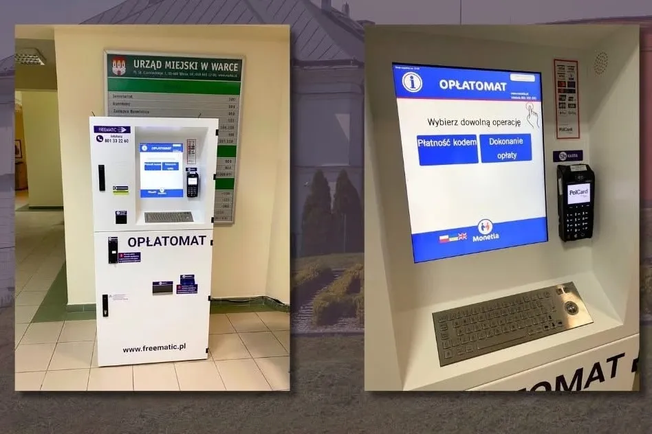 kasa urząd miasta opłatomat