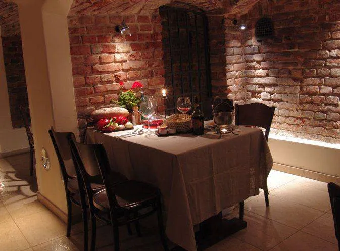 Węgierska restauracja wnętrze