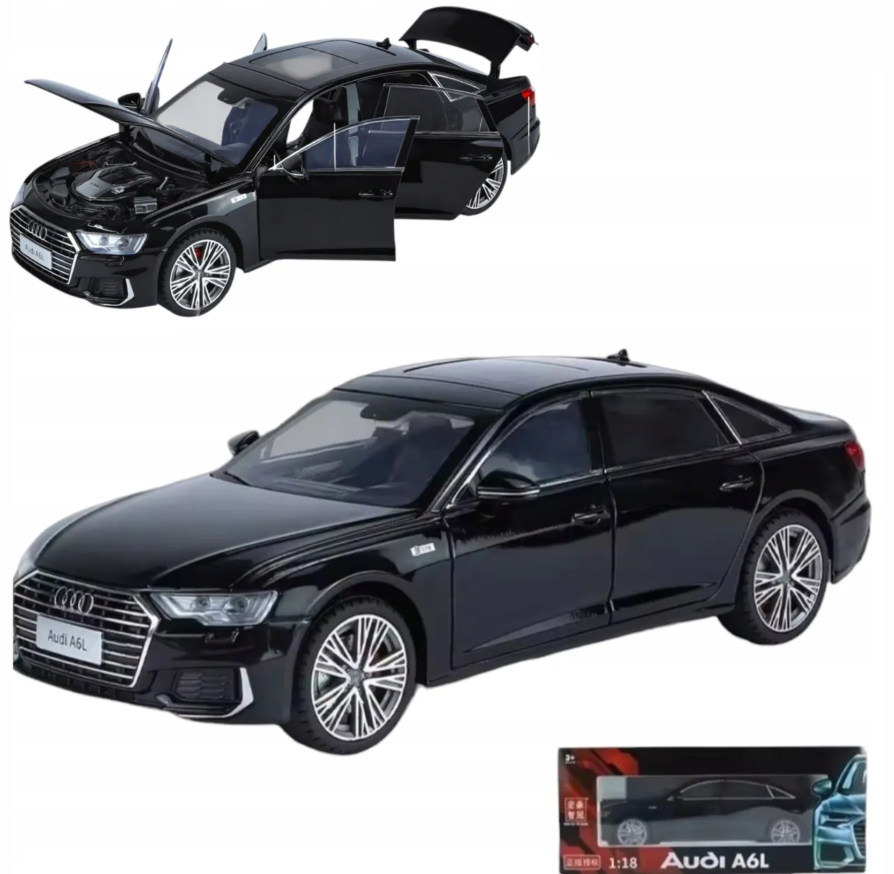 Audi A6 zabawka rodzaje akumulator RC resorak